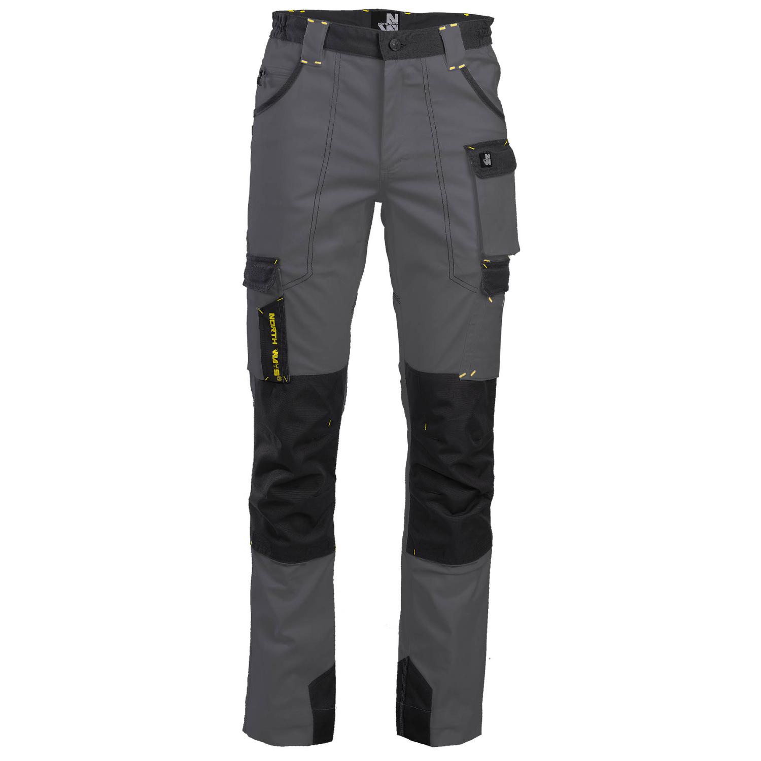 Nine worths CARY Men's Grey Cotton, Elastane, Polyester, Size 54 Waist Size 137 cm W