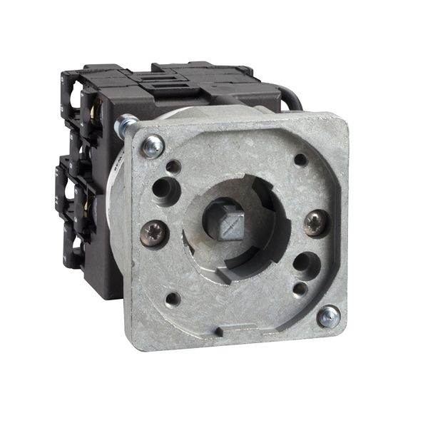 Schneider Electric, 3P 4 Position 45° Cam Switch Body, 600V ac, 12A