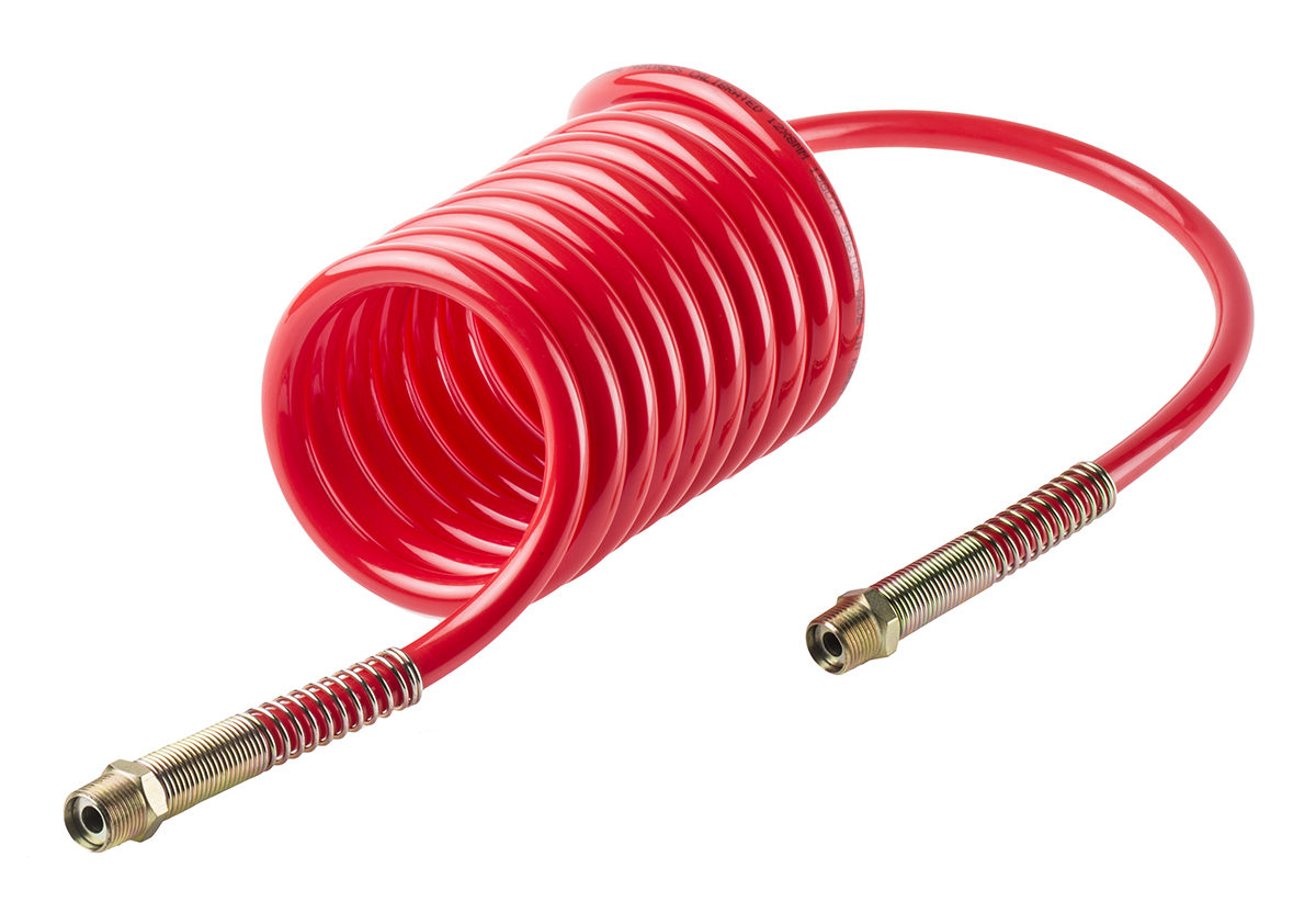 RS PRO 2m, Polyurethane Recoil Hose, with BSPT 3/8 connector