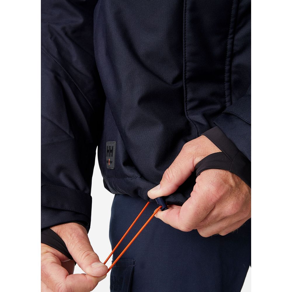 Helly Hansen 71345 Navy, Breathable, Waterproof Winter Jacket, M