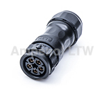 Amphenol Industrial Circular Connector, 5 Contacts, Cable, Standard Connector, Socket, Female, IP68, X-LOK Series