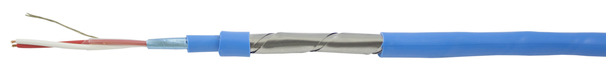 RS PRO Data Cable, 1 Pairs, 2 Cores, 0.88 mm², Screened, 100m, Steel Strip Weapon Shield