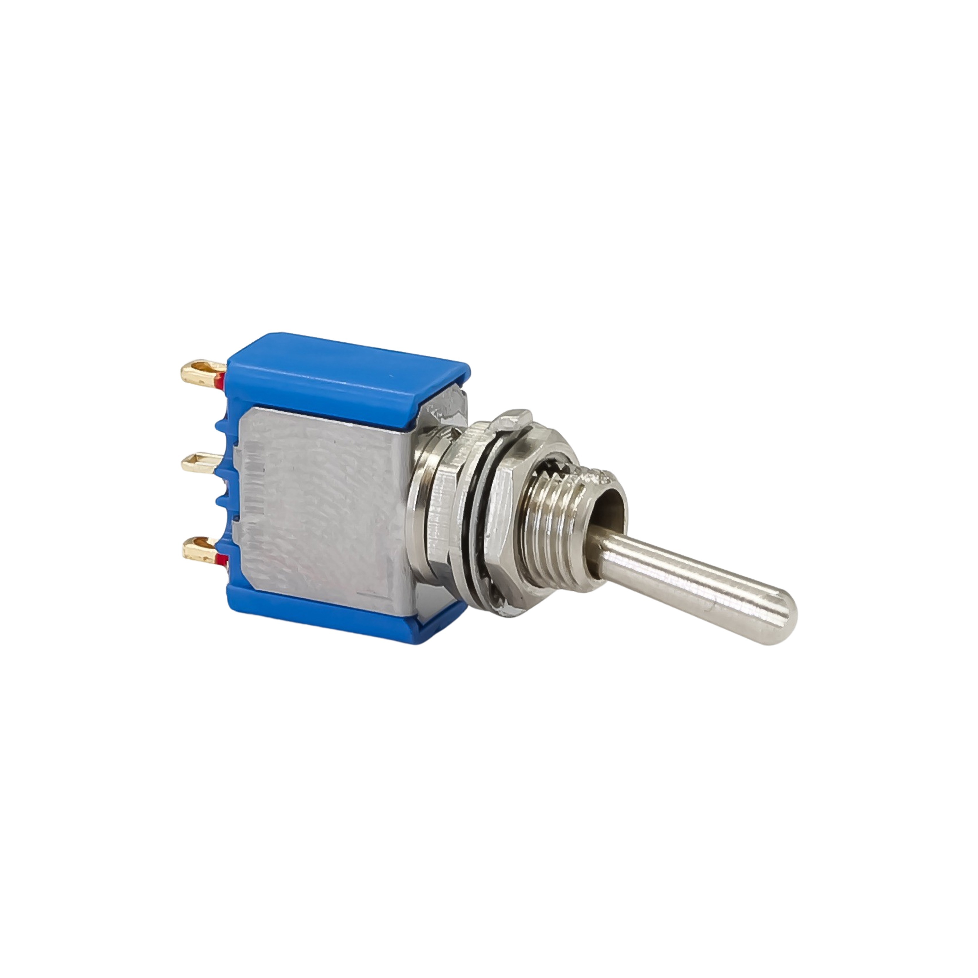 APEM Toggle Switch, Panel Mount, On-(On), 1P, Solder Lug Terminal, 125V ac