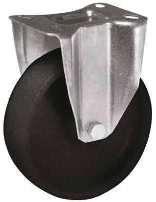 LAG Fixed Castor Wheel, 200kg Capacity, 100mm Wheel