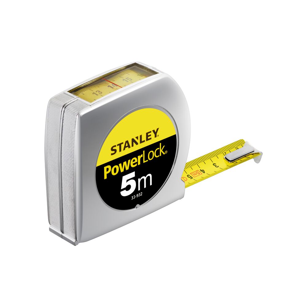 Stanley Powerlock 5m Tape Measure, Metric
