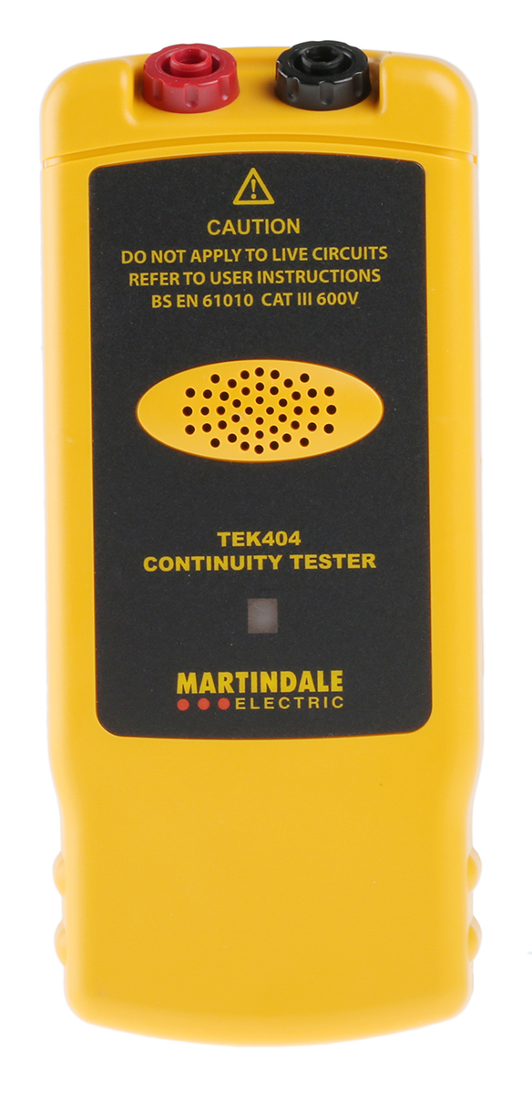 Martindale TEK404 Continuity Tester 50μA, Model TEK 404
