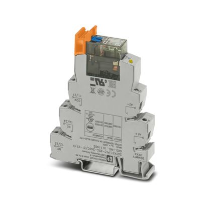 Phoenix Contact Relay Module, DIN Rail Mount, 24V dc Coil, DPDT