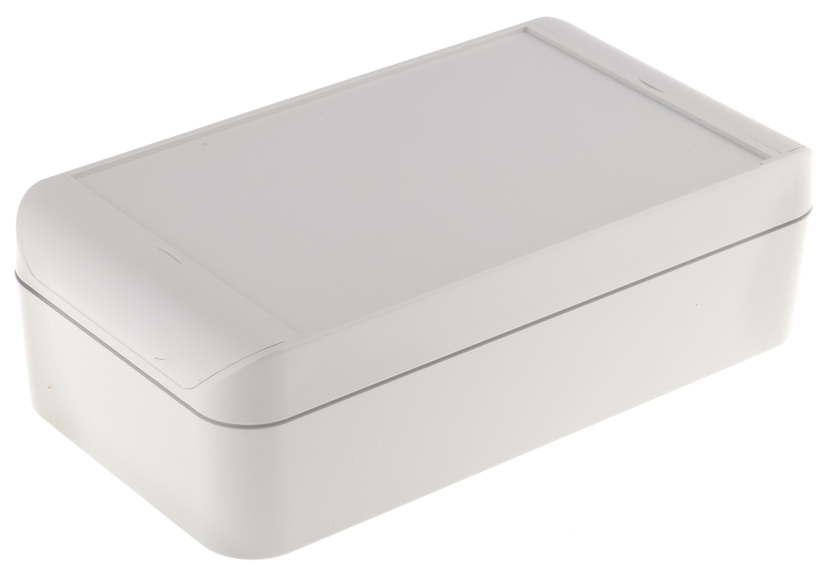 OKW StarCASE Series Grey ABS Enclosure, IP66, Grey Lid, 200 x 110 x 60mm