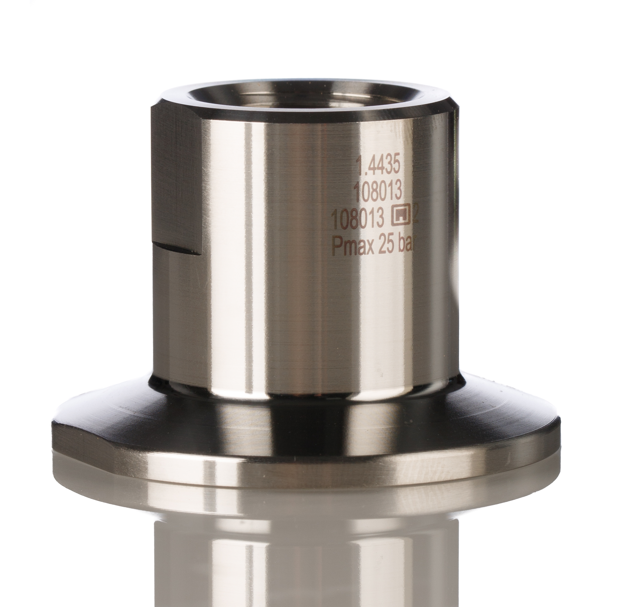 ifm electronic Clamp Adapter for Use with Sensors G1/2 Hygienic Fitting in Tanks or Piping Systems