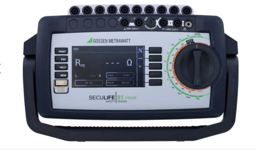 Gossen Metrawatt M694H PAT Tester, Class I Test Type