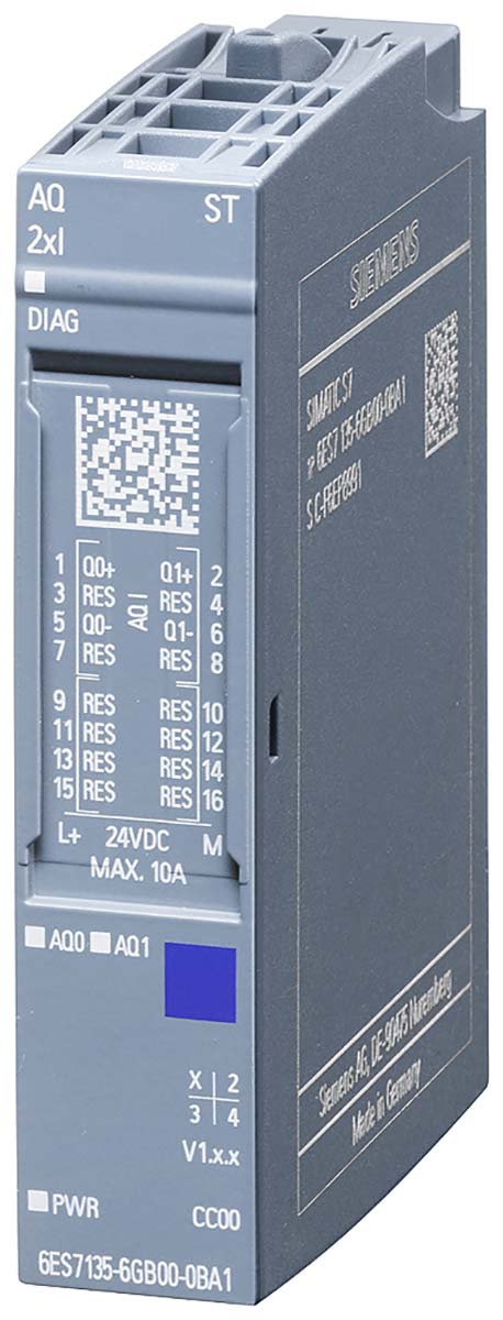 Siemens SIMATIC ET 200SP Series Analogue Output Module, Analogue