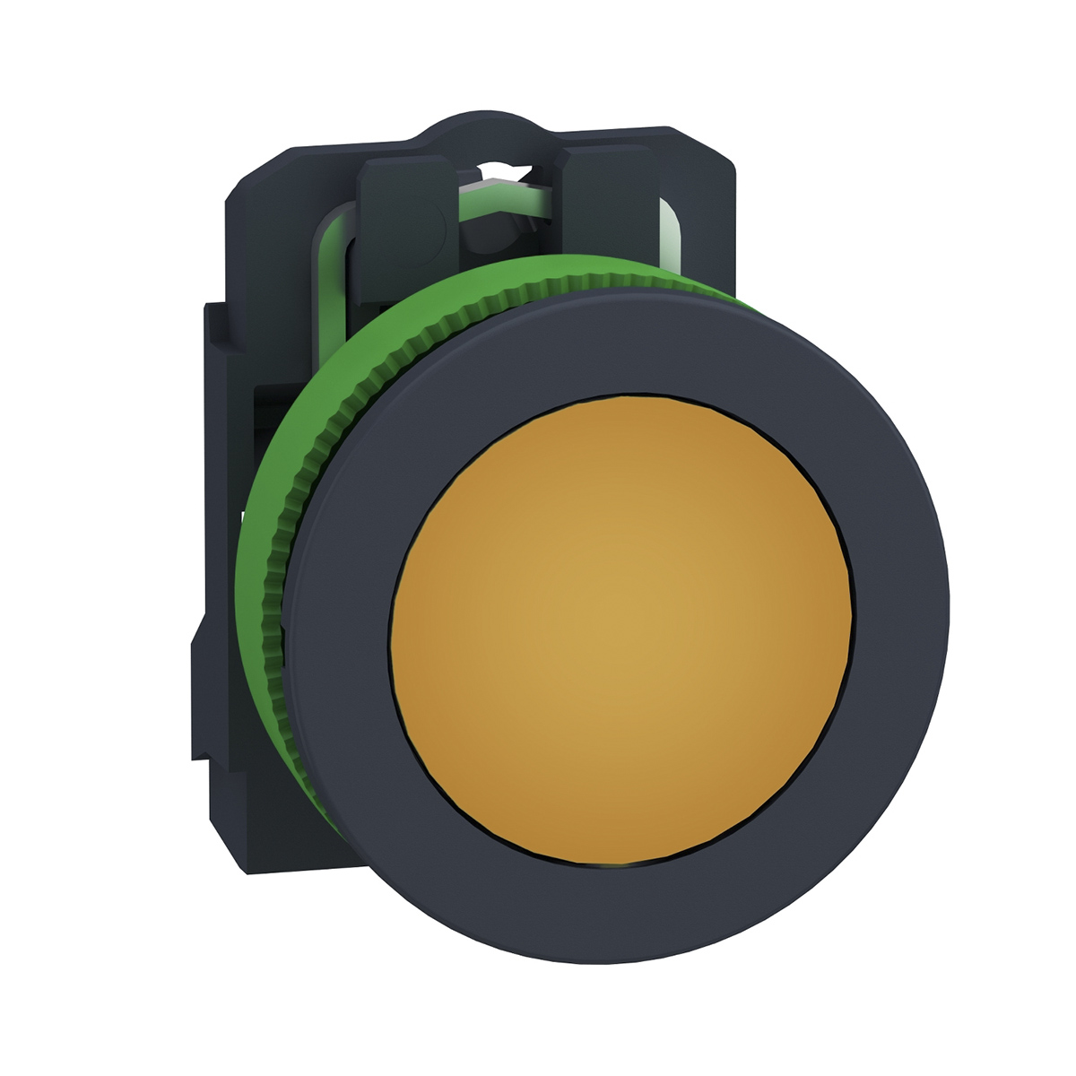 Schneider Electric, Harmony, Flush Mount Orange Universal LED Pilot Light, 30mm Cutout, Round, 19.2 → 30 V dc,
