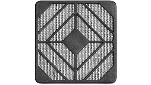 Fandis Fan Filter for 97mm Fans, Plastic Filter, Plastic Frame, 97x97x12mm