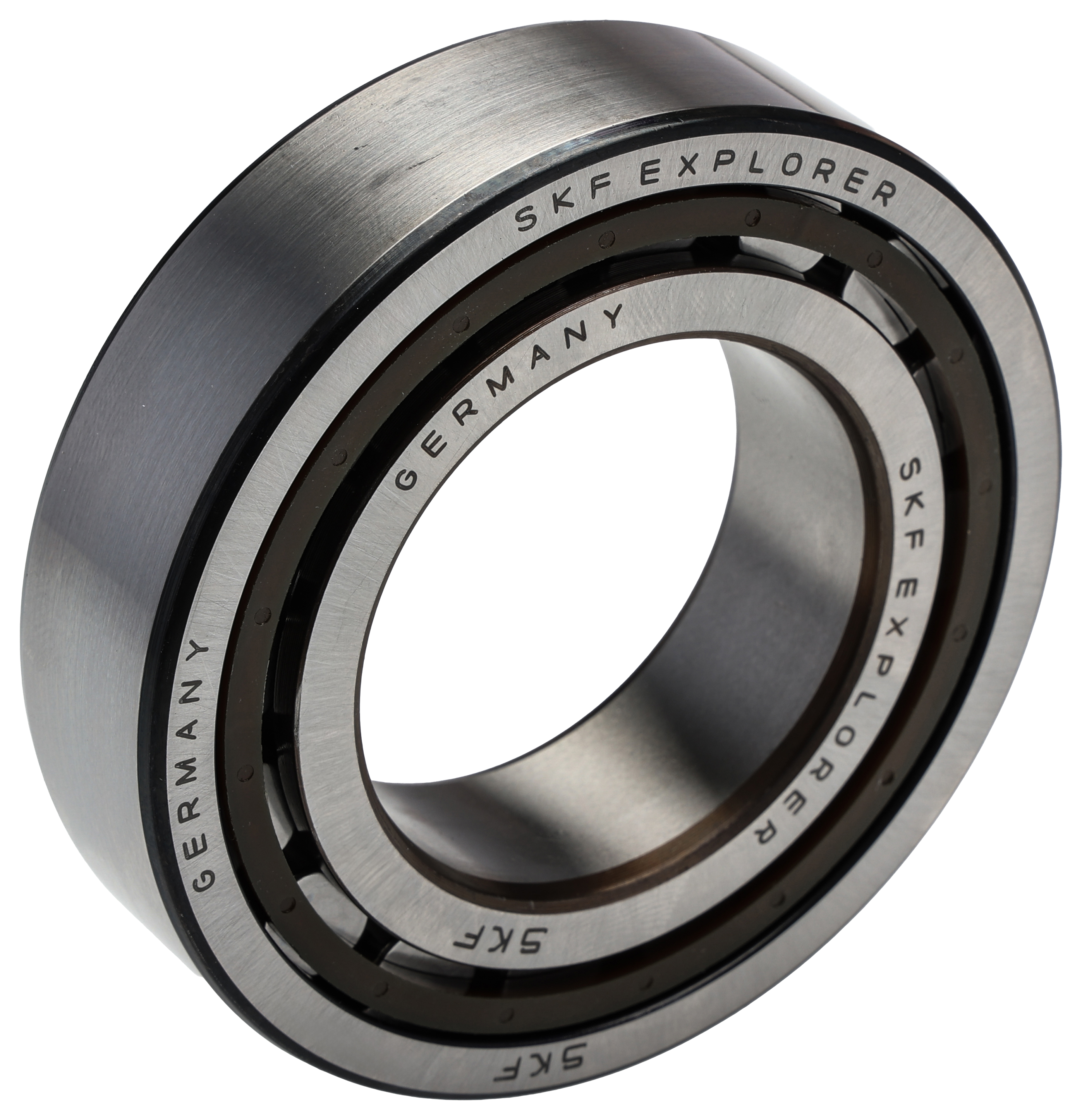 SKF NJ 208 ECP Cylindrical 40 mm ID Roller Bearing, 80 mm OD