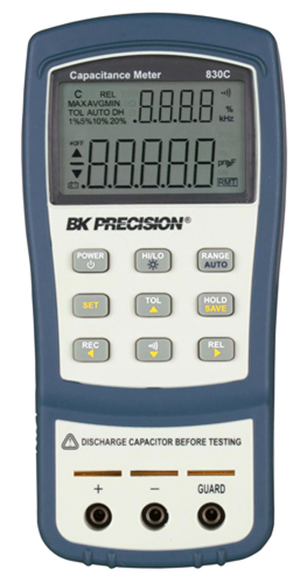 BK Precision BK830C Handheld LCR Meter 199mF With RS Calibration