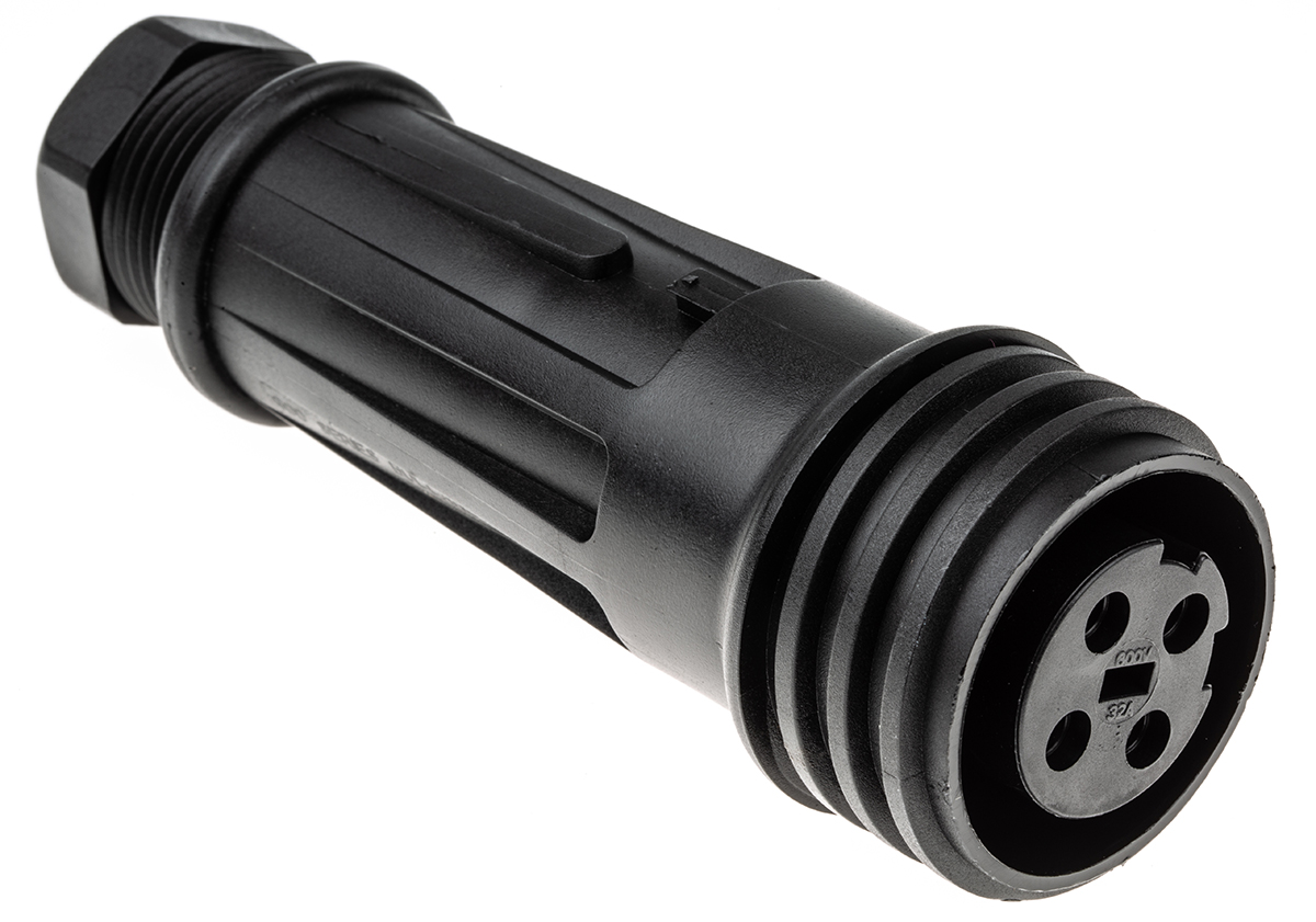 Bulgin Circular Connector, 4 Contacts, Cable, Standard Connector, Socket, Female, IP68, Buccaneer 900 Series