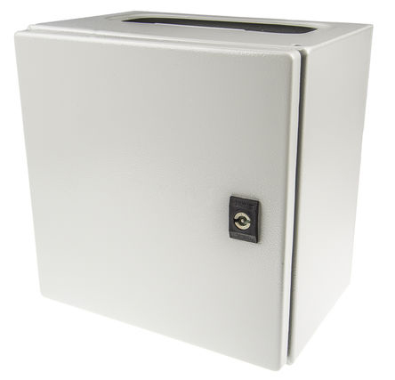 Schneider Electric Spacial CRN Series Steel Wall Box, IP66, 400 mm x 400 mm x 200mm