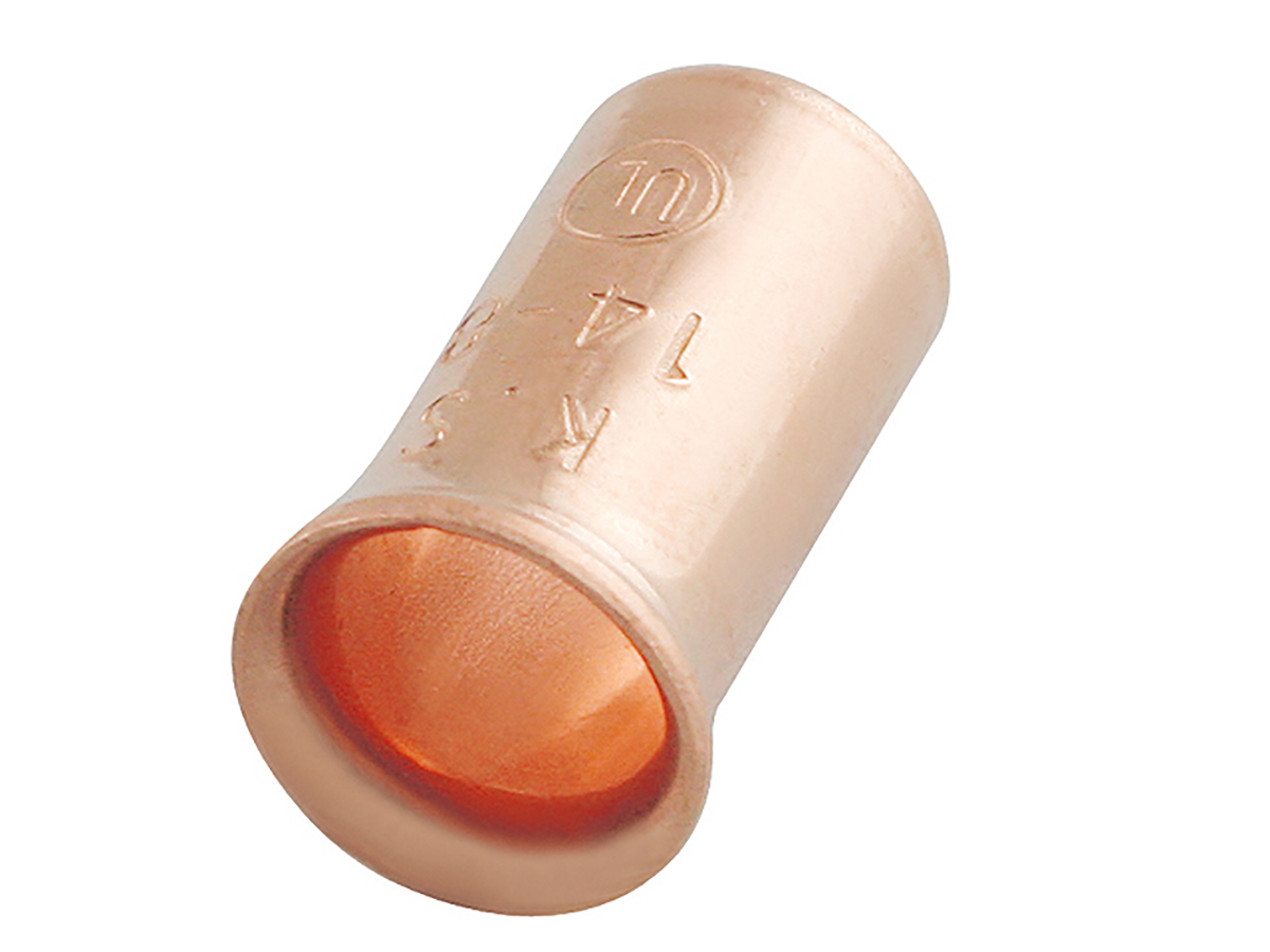 RS PRO Crimp Bootlace Ferrule, 15.5mm Pin Length, 9.3mm Pin Diameter, 10mm² Wire Size