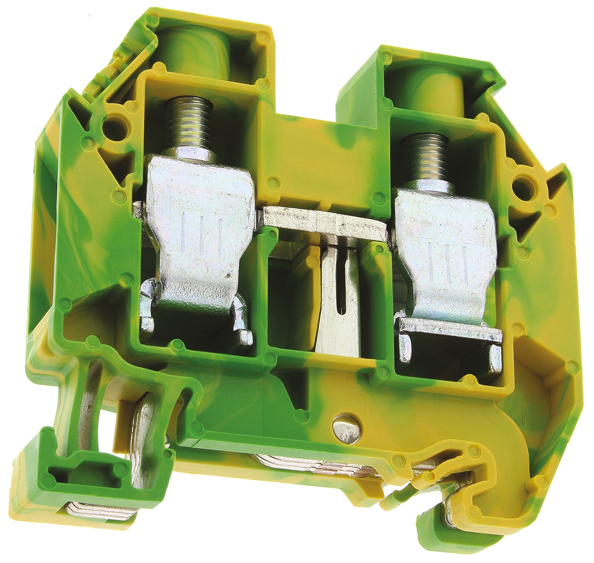 Wieland 58.516.9055.0 WT 16 PE Series Green, Yellow, Single-Level, Screw Termination, ATEX