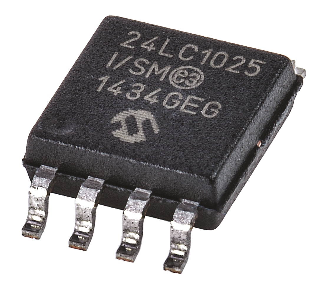 Microchip,  1 MB Serial EEPROM,  900 ns 8-Pin SOIJ Serial-I2C
