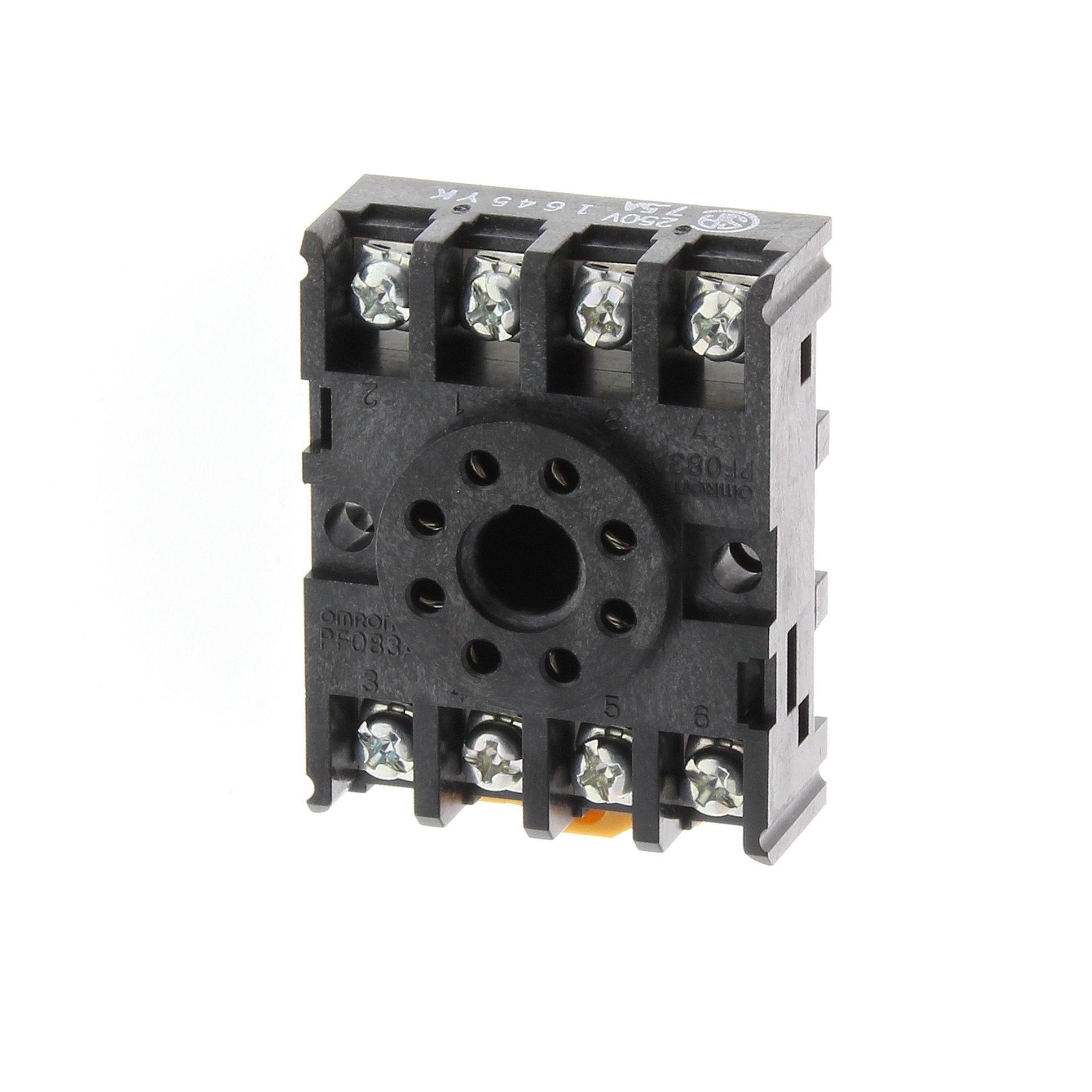Omron MKS 8 Pin 300V ac DIN Rail Relay Socket, for use with MK Series