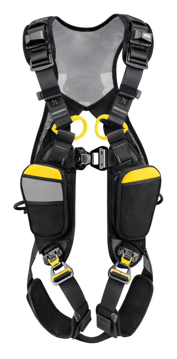 Petzl C073FA00 Front & Rear Attachment Safety Harness, 140kg Max