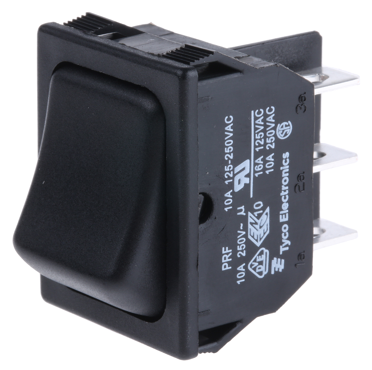 TE Connectivity DPDT, On-On Rocker Switch Panel Mount