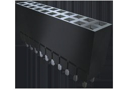 Samtec ESW Series Straight Through Hole Mount PCB Socket, 40-Contact, 2-Row, 2.54mm Pitch, Solder Termination