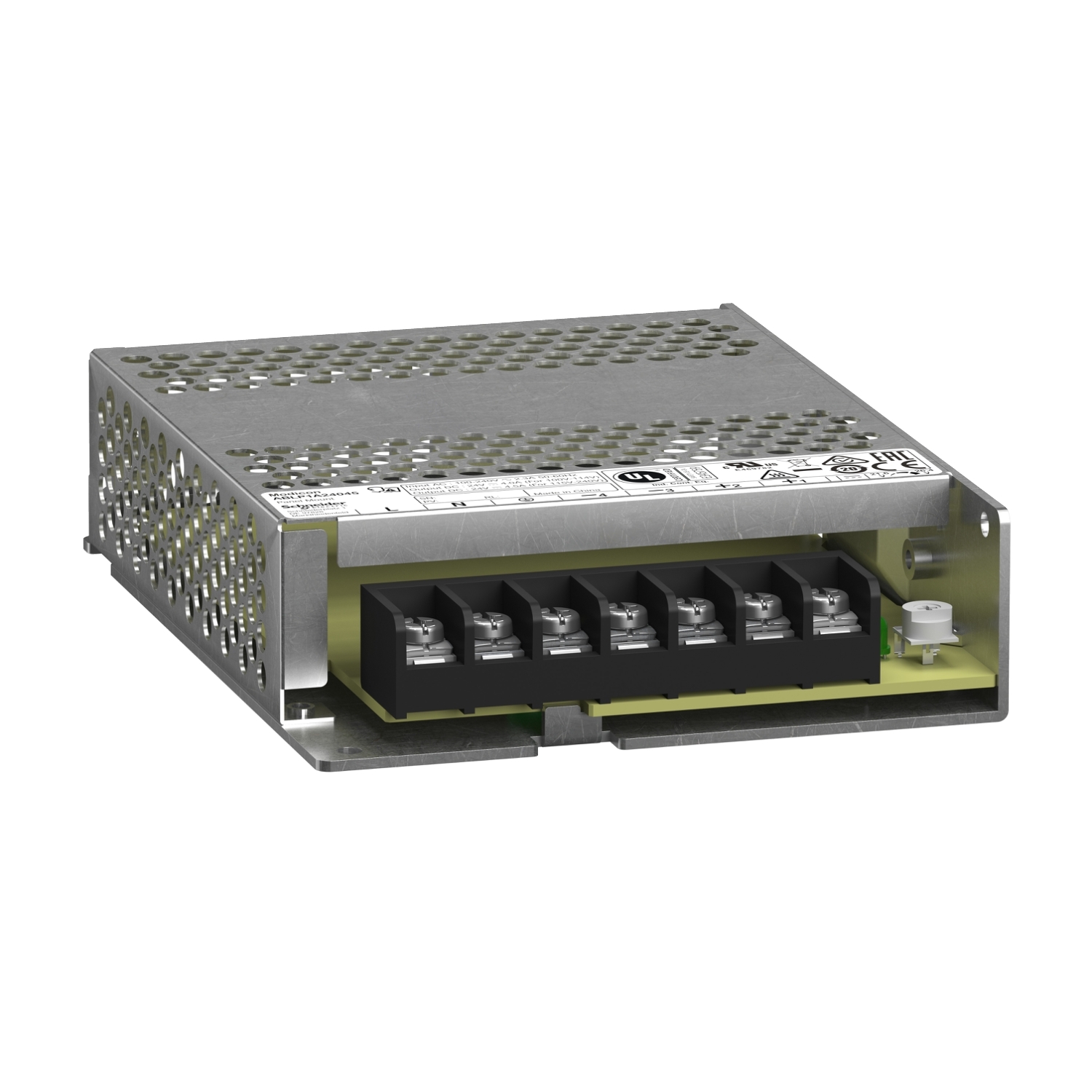 Schneider Electric Switching Power Supply, ABLP1A24045, 24V dc, 4.5A, 100W, Dual Output, 100 → 240V ac Input