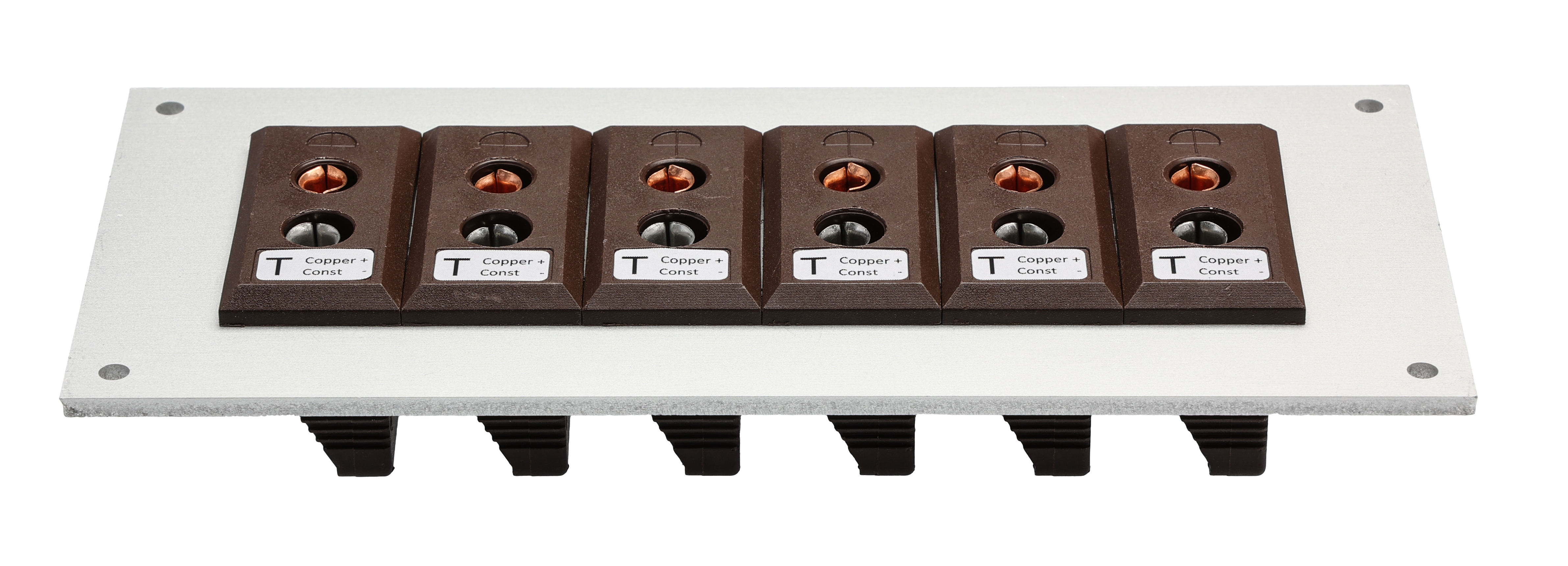 RS PRO Standard Size Thermocouple Connector Panel for Use with Thermocouple T, RoHS Standard