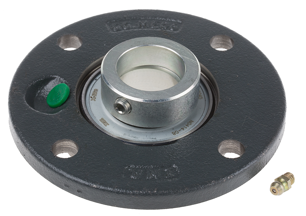 4 Hole Flange Bearing Unit, PME30-XL-N, 30mm ID