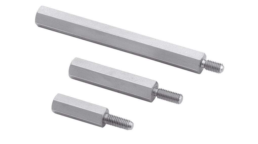 Wurth Elektronik Standoff, M4 Thread, Stainless Steel