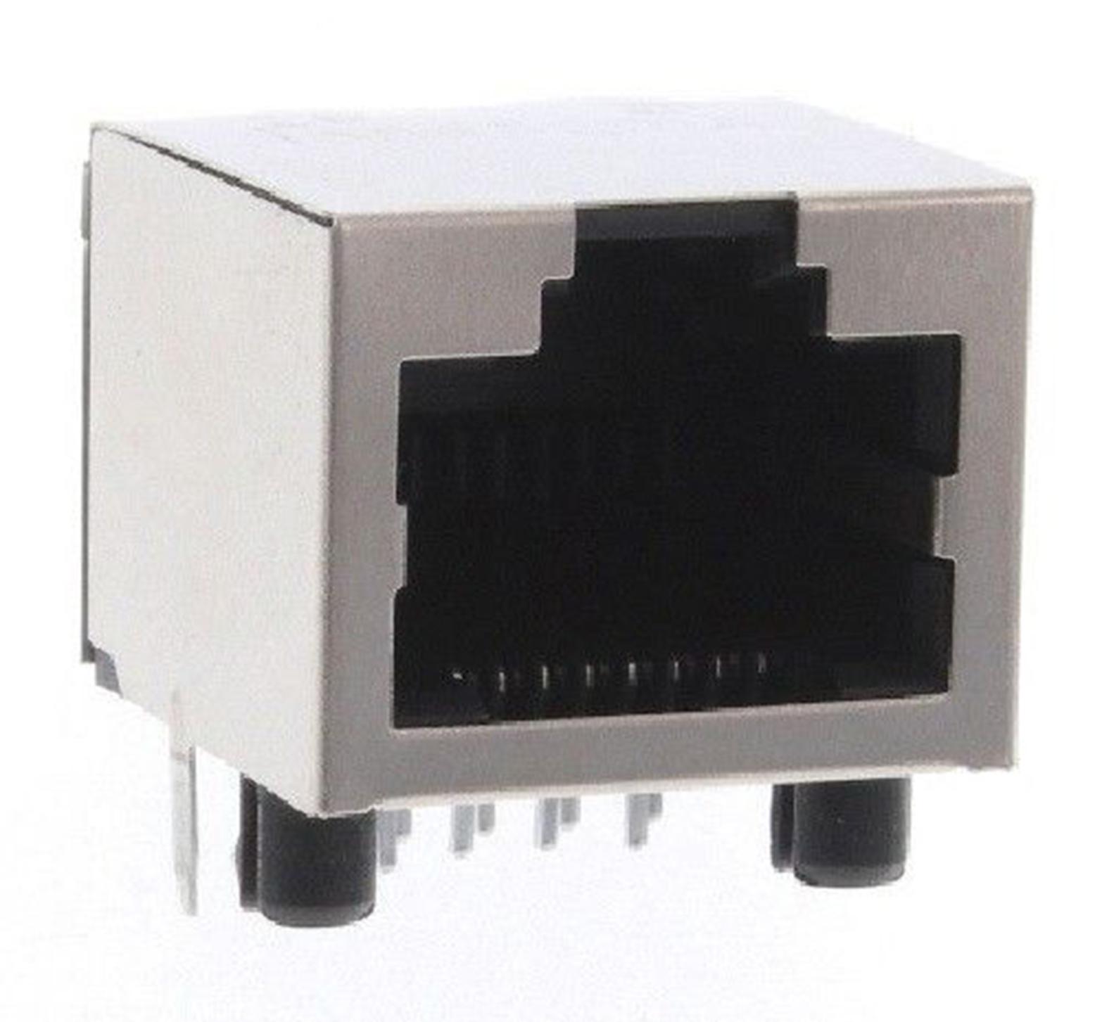 Amphenol Communications Solutions RJHSE Series Female RJ45 Connector, PCB Mount 1 Port 8P8C -Way