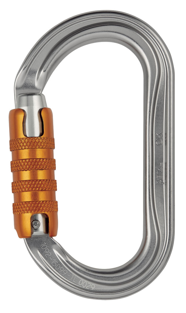 Petzl Carabiner Aluminium, Stainless Steel