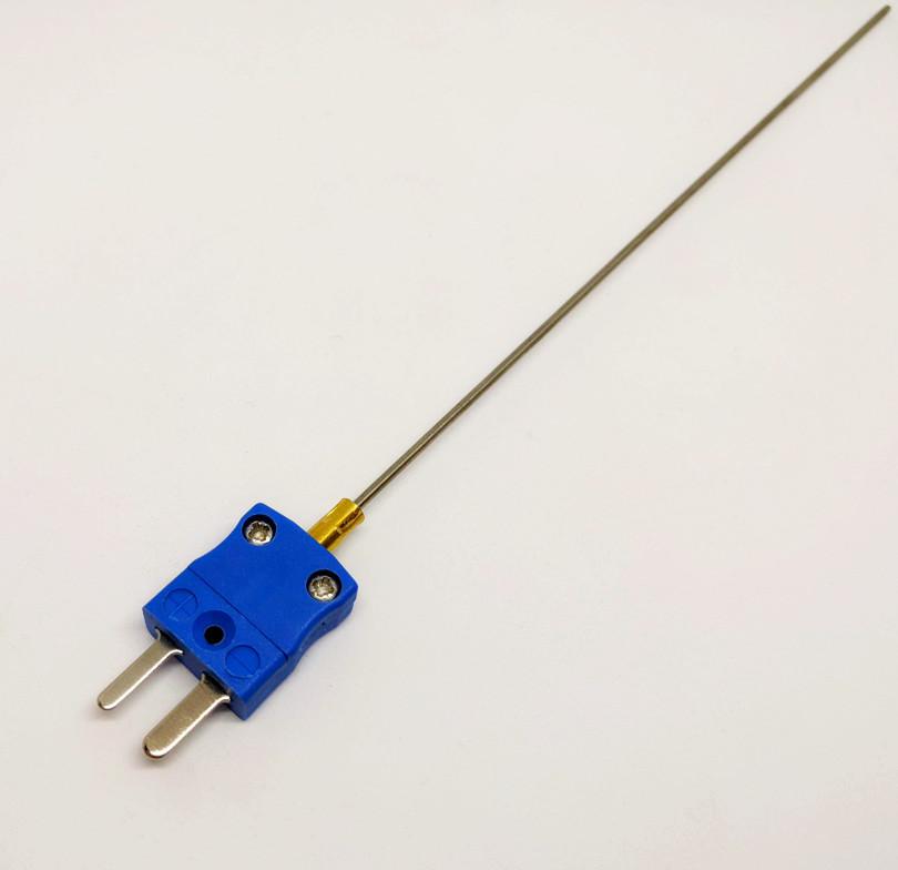 RS PRO Type K Mineral Insulated Thermocouple 150mm Length, 1mm Diameter → +750°C