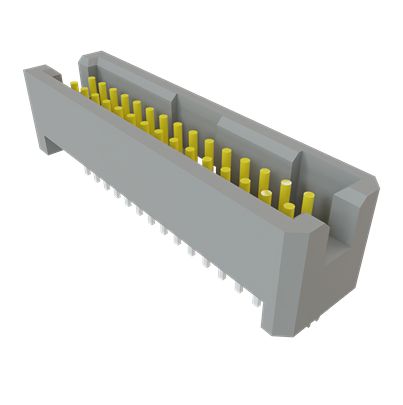 Samtec TFML Series Vertical Surface, Through Hole PCB Header, 30 Contact(s), 1.27 mm Pitch, 2 Row, Shrouded