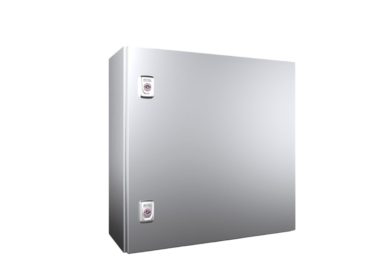 Rittal AX Series Stainless Steel Enclosure, IP66, 500 mm x 500 mm x 210mm