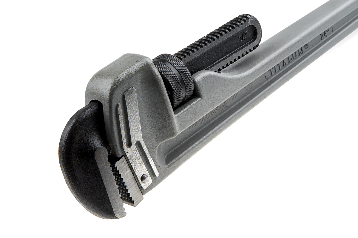 Ega-Master Pipe Wrench, 609.6 mm Overall