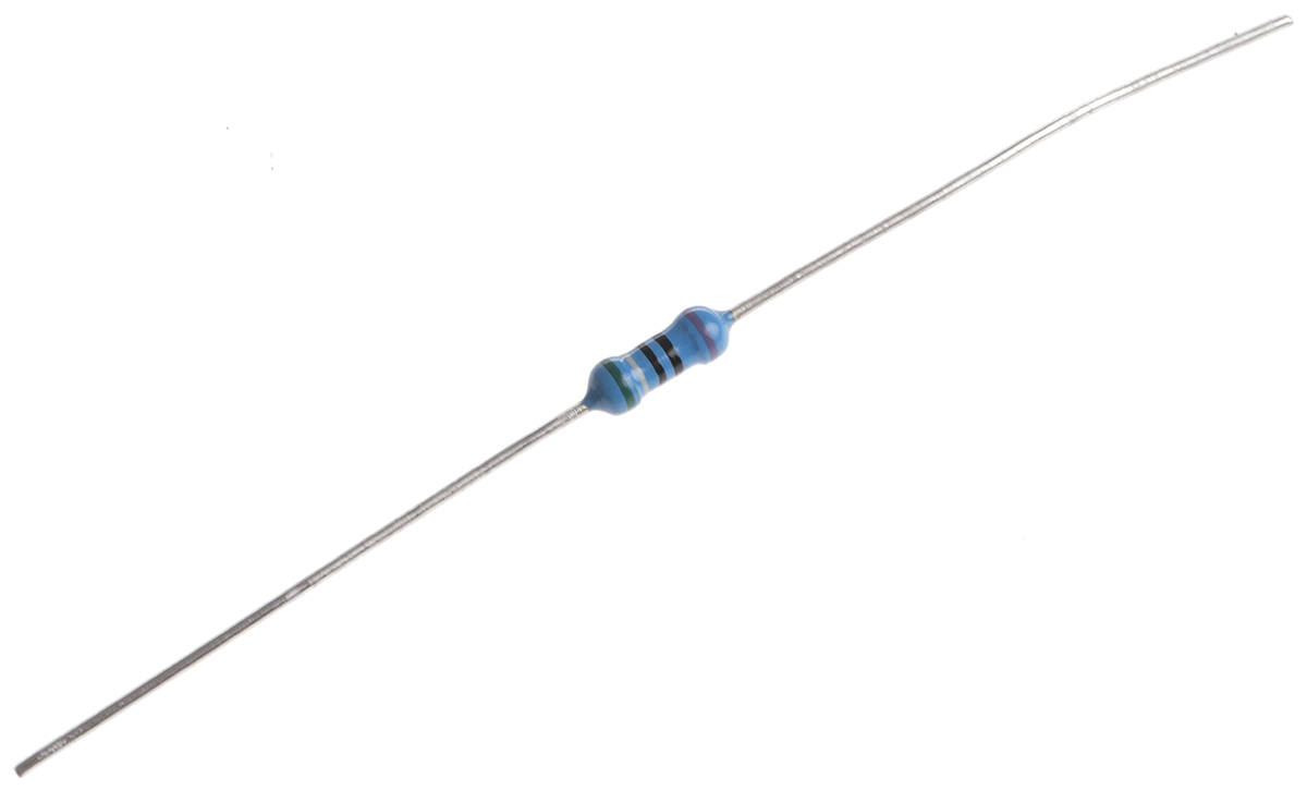 Arcol 590Ω Metal Film Resistor 0.25W ±0.1% MRA0207590RBTA015