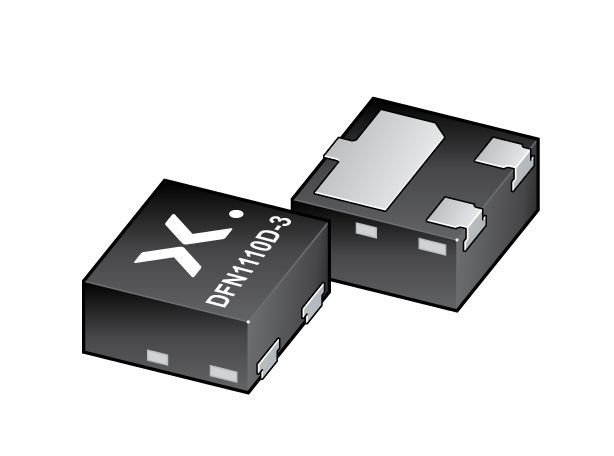 Nexperia BC857AQCZ PNP Transistor, -100 mA, -45 V SOT8009