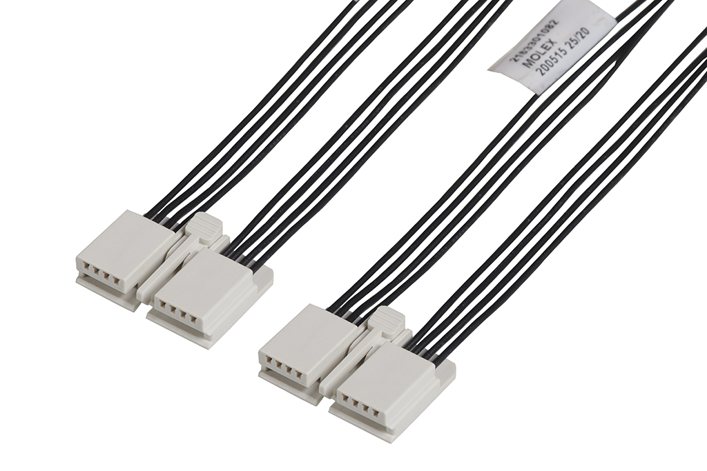 Molex 6 Way EdgeLock to 6 Way EdgeLock Wire to Board Cable, 300mm