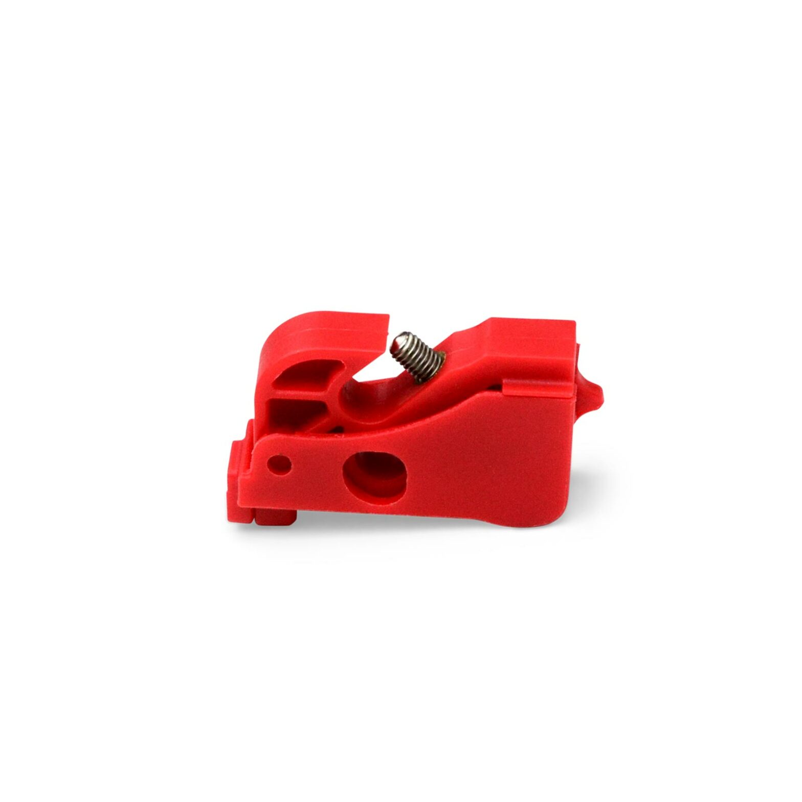 Martindale Red 1-Lock Polypropylene Appliance Plug Lock Out, 8mm Shackle
