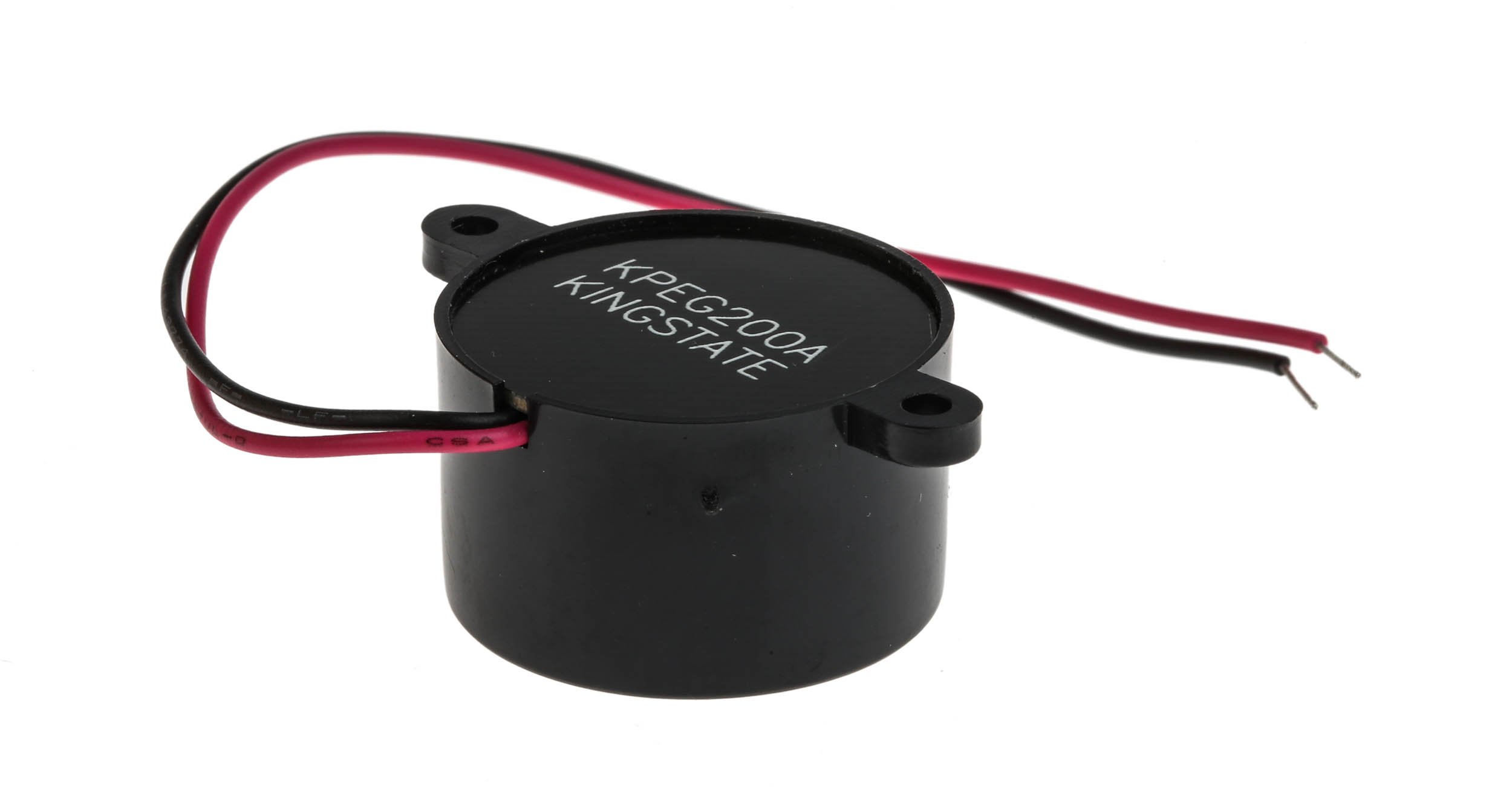RS PRO 73dB Panel Mount Continuous Internal Piezo Buzzer, 23.8 (Dia.) x 14.5mm, 3V dc Min, 20V dc Max
