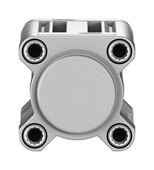 Festo Pneumatic Piston Rod Cylinder - 1376470 32 mm Bore, 80 mm DSBC Series, Double Acting Acting