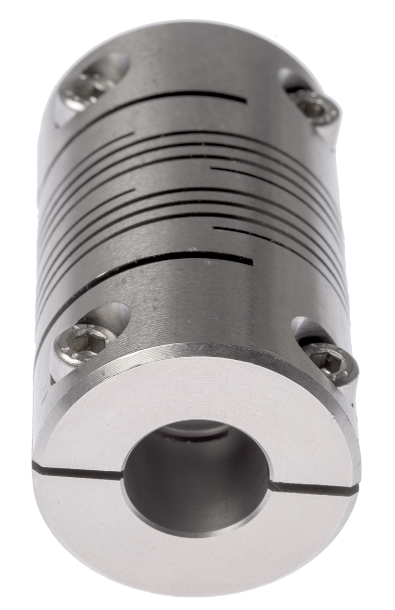 Huco Beam Coupling, 32mm Outside Diameter, 14mm Bore, 57.2mm Length Coupler
