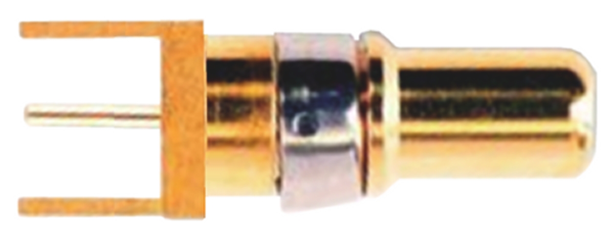 FCT from Molex, 173112 Series, Male Solder D-Sub Connector Coaxial Contact, Gold over Nickel Coaxial