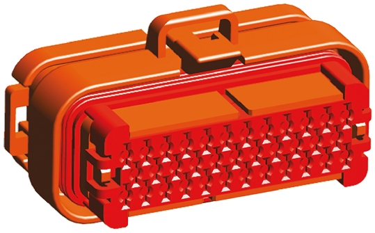 TE Connectivity, AMPSEAL Automotive Connector Plug Orange Cable Mount 35 Way 776164-6