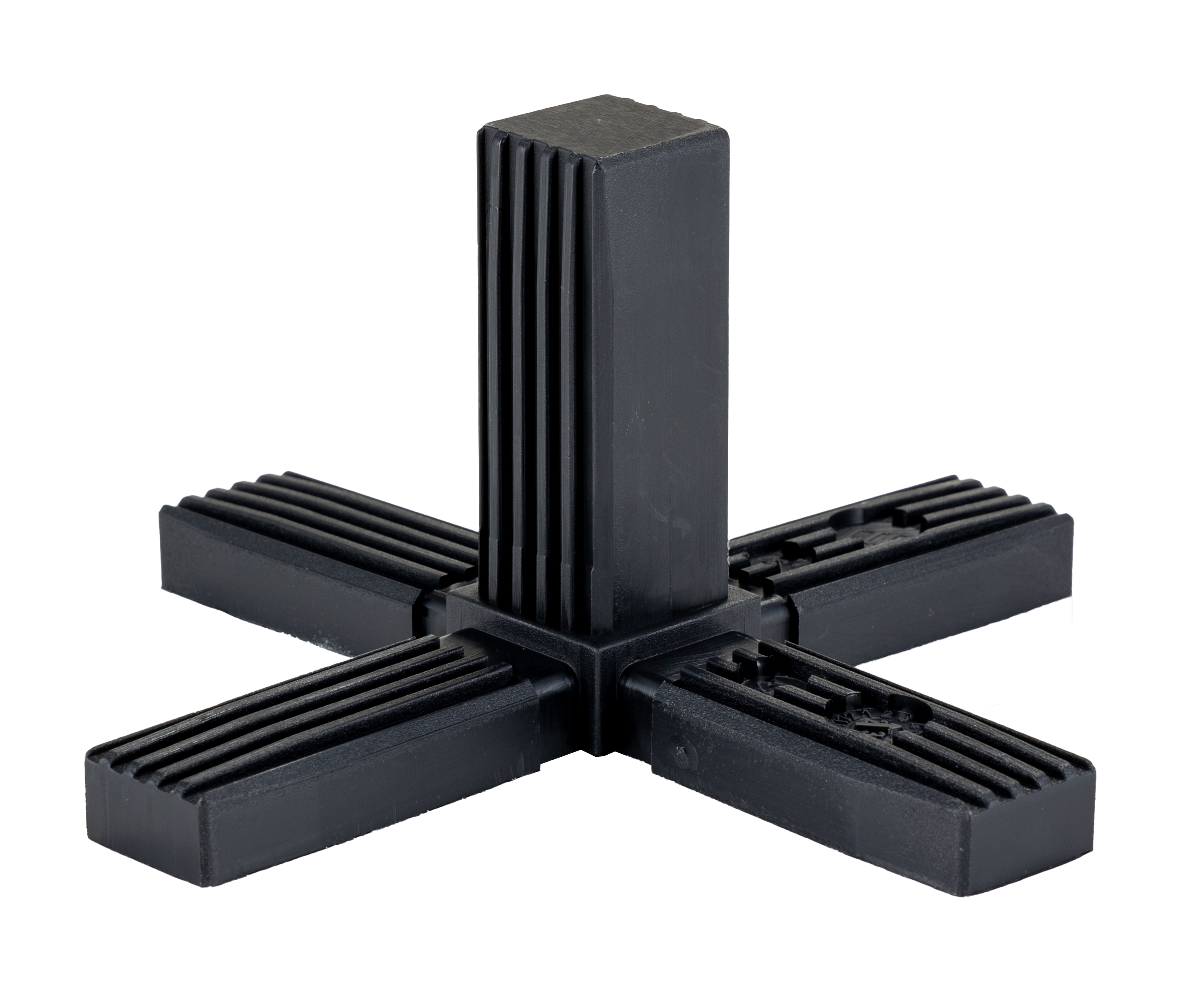 RS PRO 6-Way Connector, Square Tube Connector, Strut Profile 25 mm
