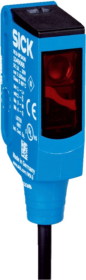 SICK Retroreflective Photoelectric Sensor, Rectangular Sensor, 4 m Detection Range