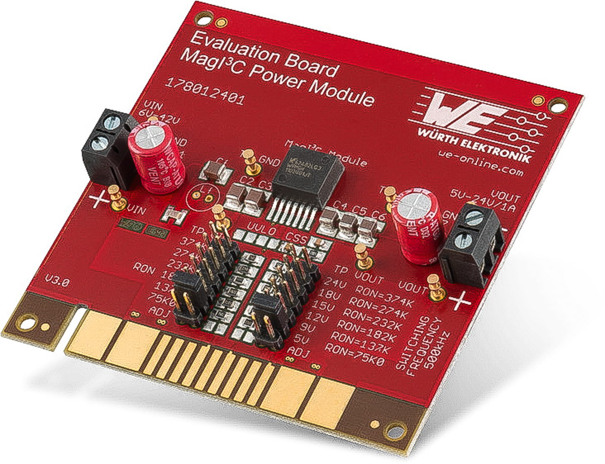 Wurth Elektronik MagI3C Power Module Step Down Regulator for WPMDB